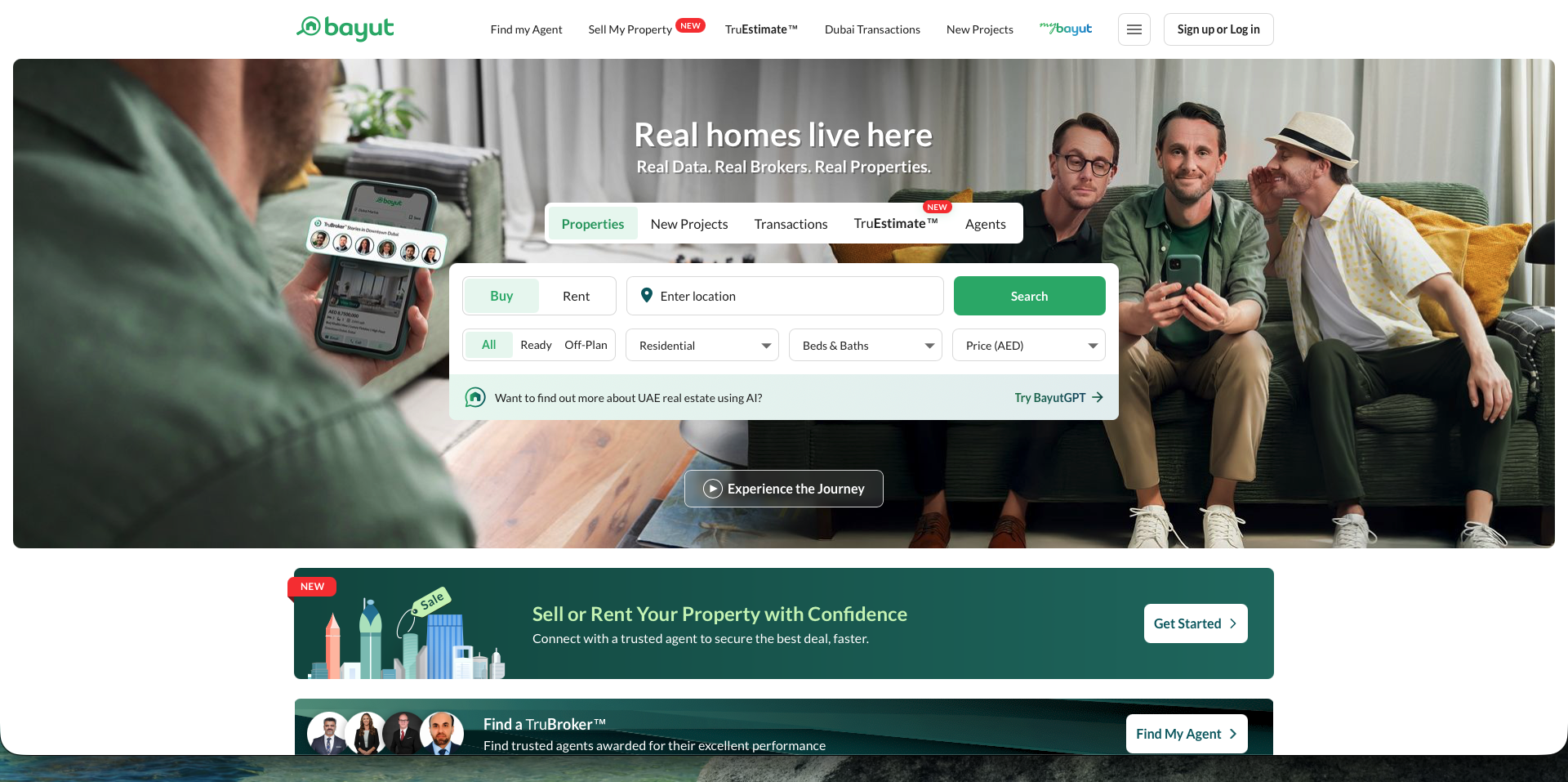 Bayut real estate platform