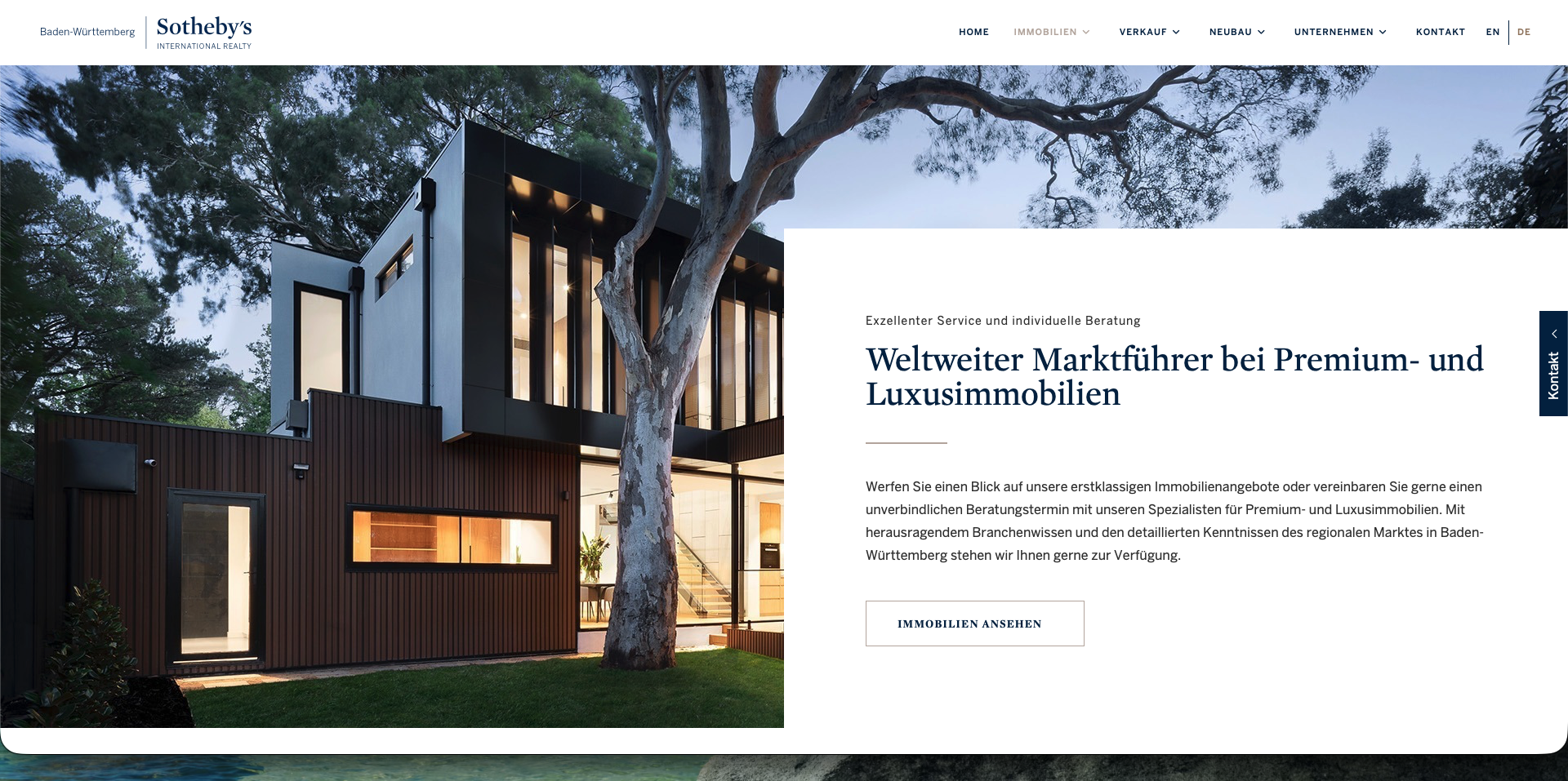 Immobilien Sotheby's design